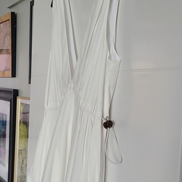 STAUD Waterfall Maxi Dress, White, Size Small, NWT - Picture 6 of 16